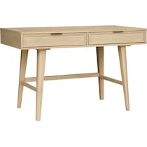 maysel light brown desk   