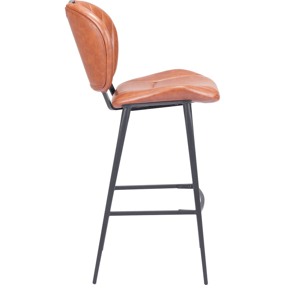 mcarthur light brown bar stool   