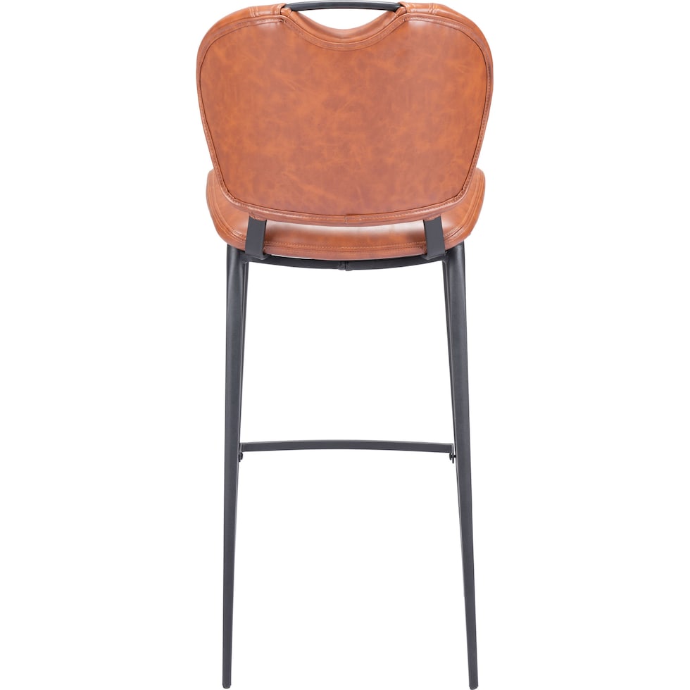 mcarthur light brown bar stool   