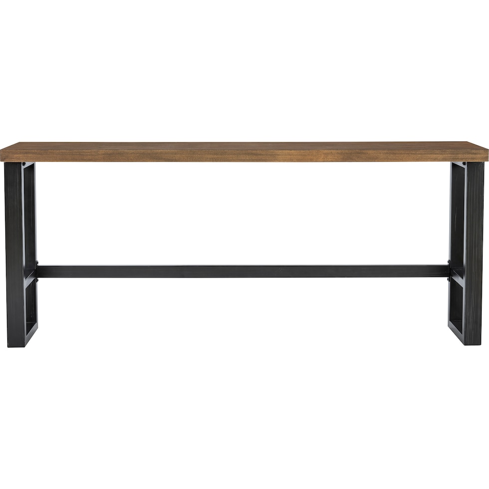 mcleavy gray console table   