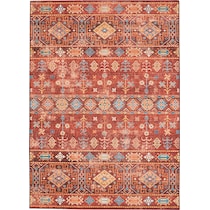 mcphee red area rug  x    