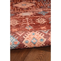 mcphee red area rug  x    