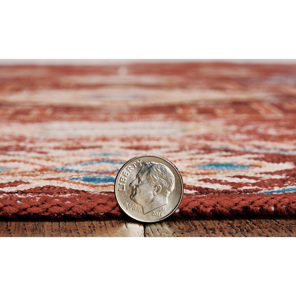 mcphee red area rug  x    