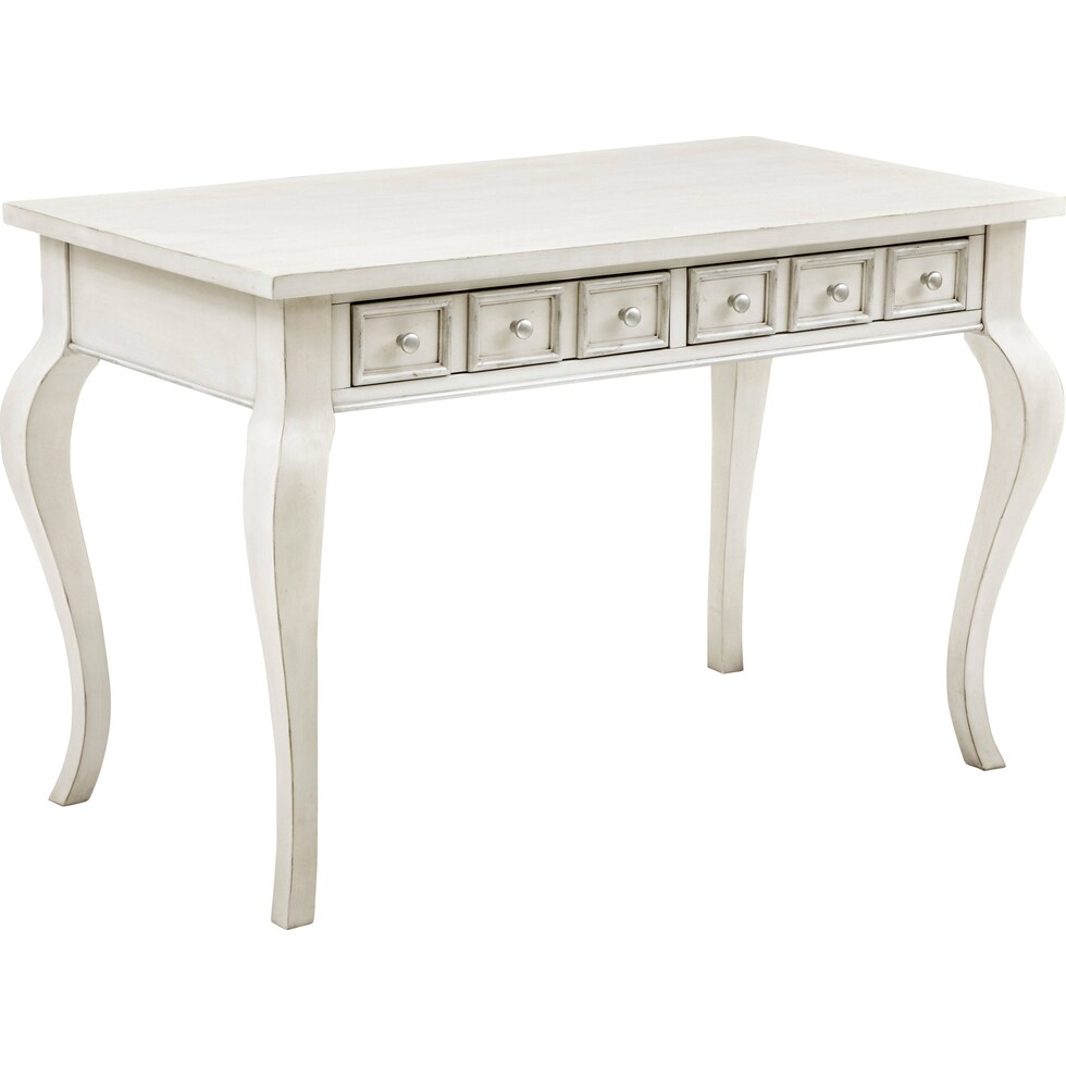 medine gray desk   