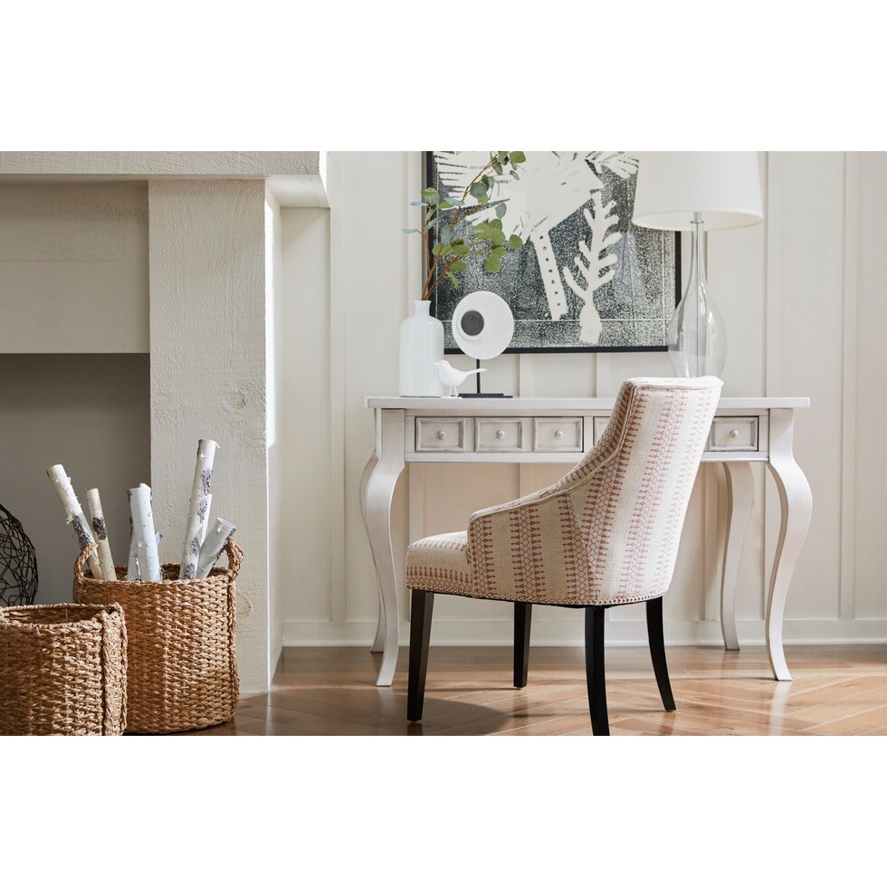 medine gray desk   