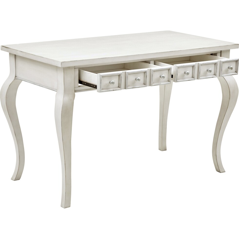 medine gray desk   