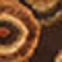 medium brown rust sage beige swatch  