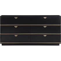 melina black dresser   