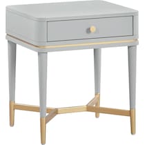 melina gray nightstand   