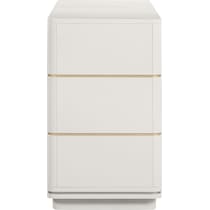 melina white dresser   