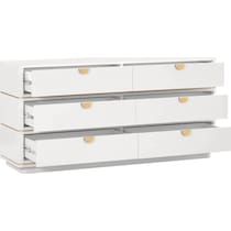 melina white dresser   