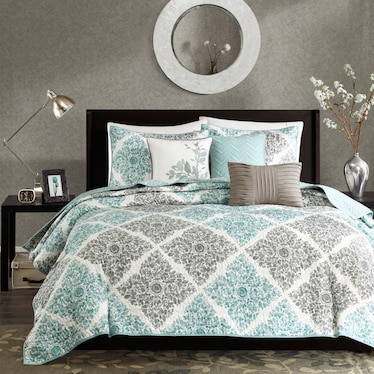 Melinda Reversible Coverlet Set