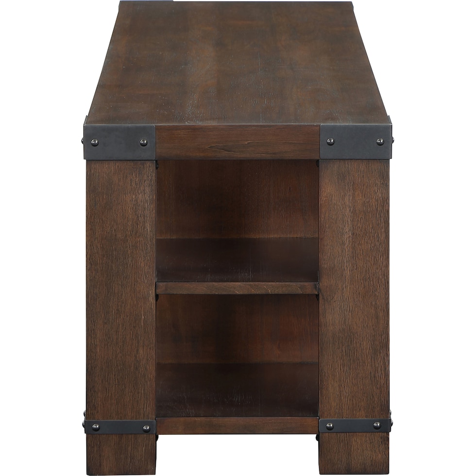 melodie dark brown tv stand   