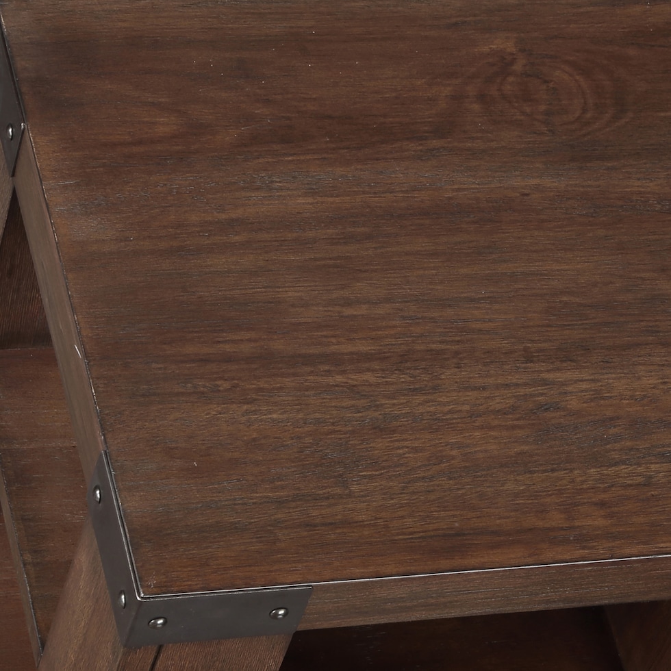 melodie dark brown tv stand   