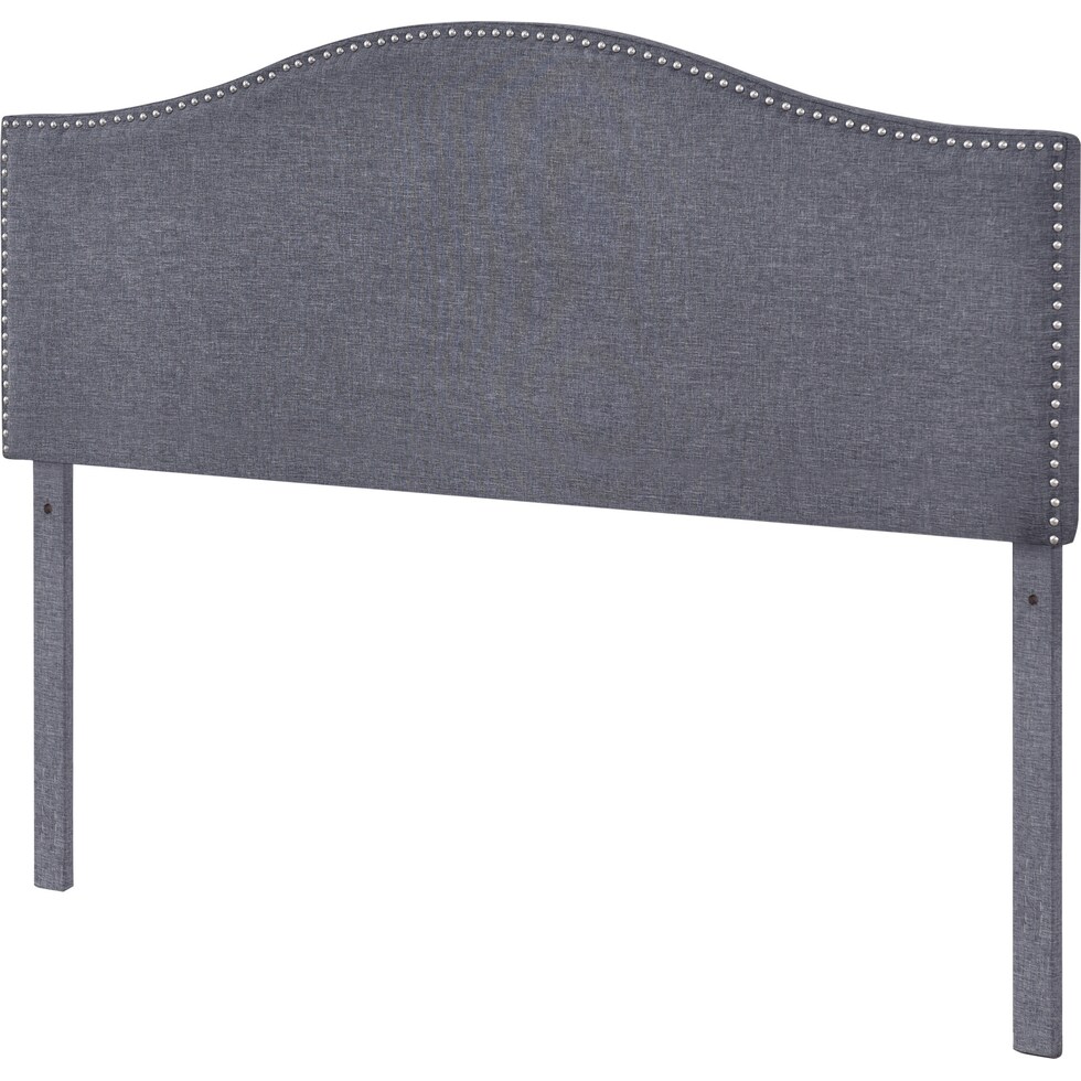 melonie gray full queen headboard   