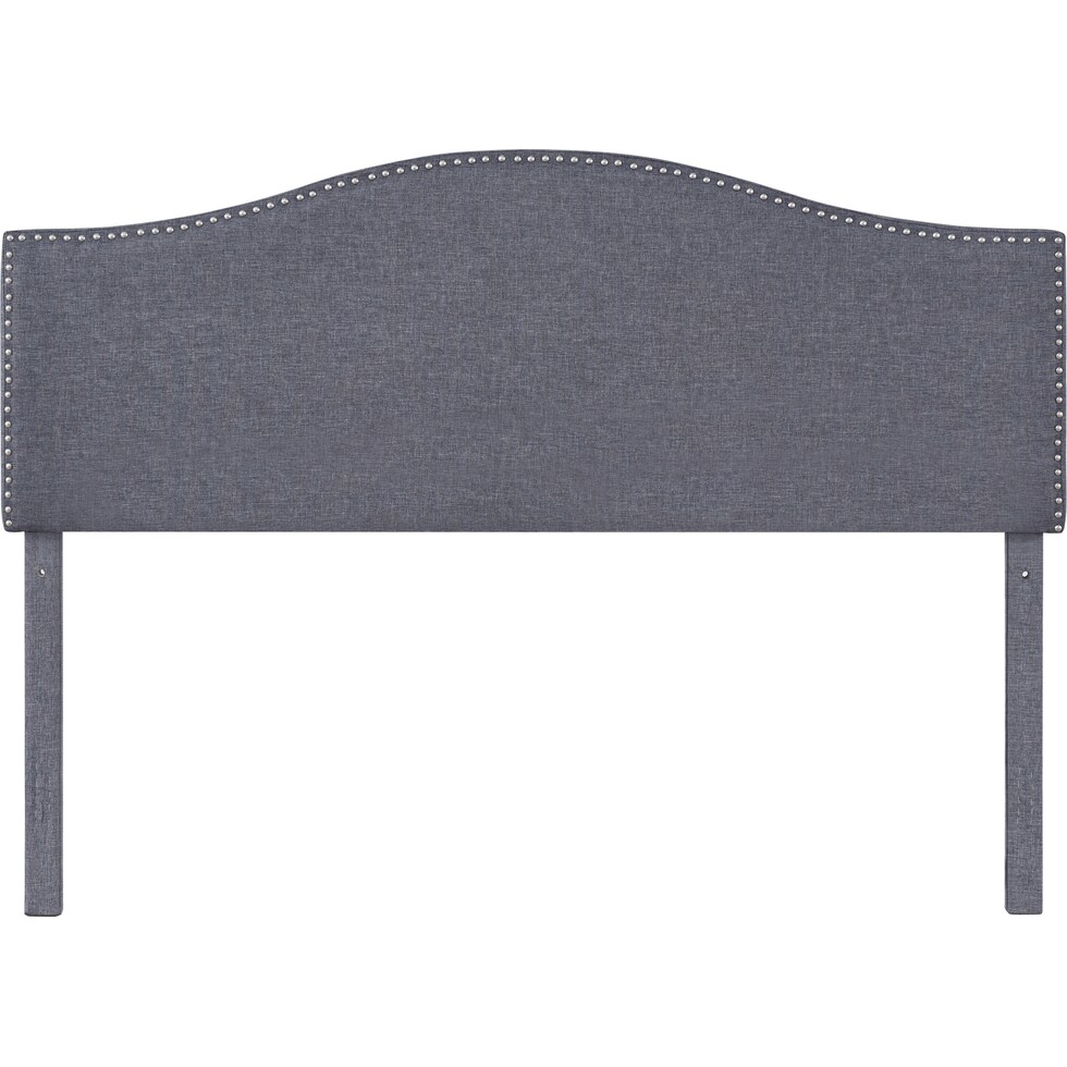 melonie gray full queen headboard   