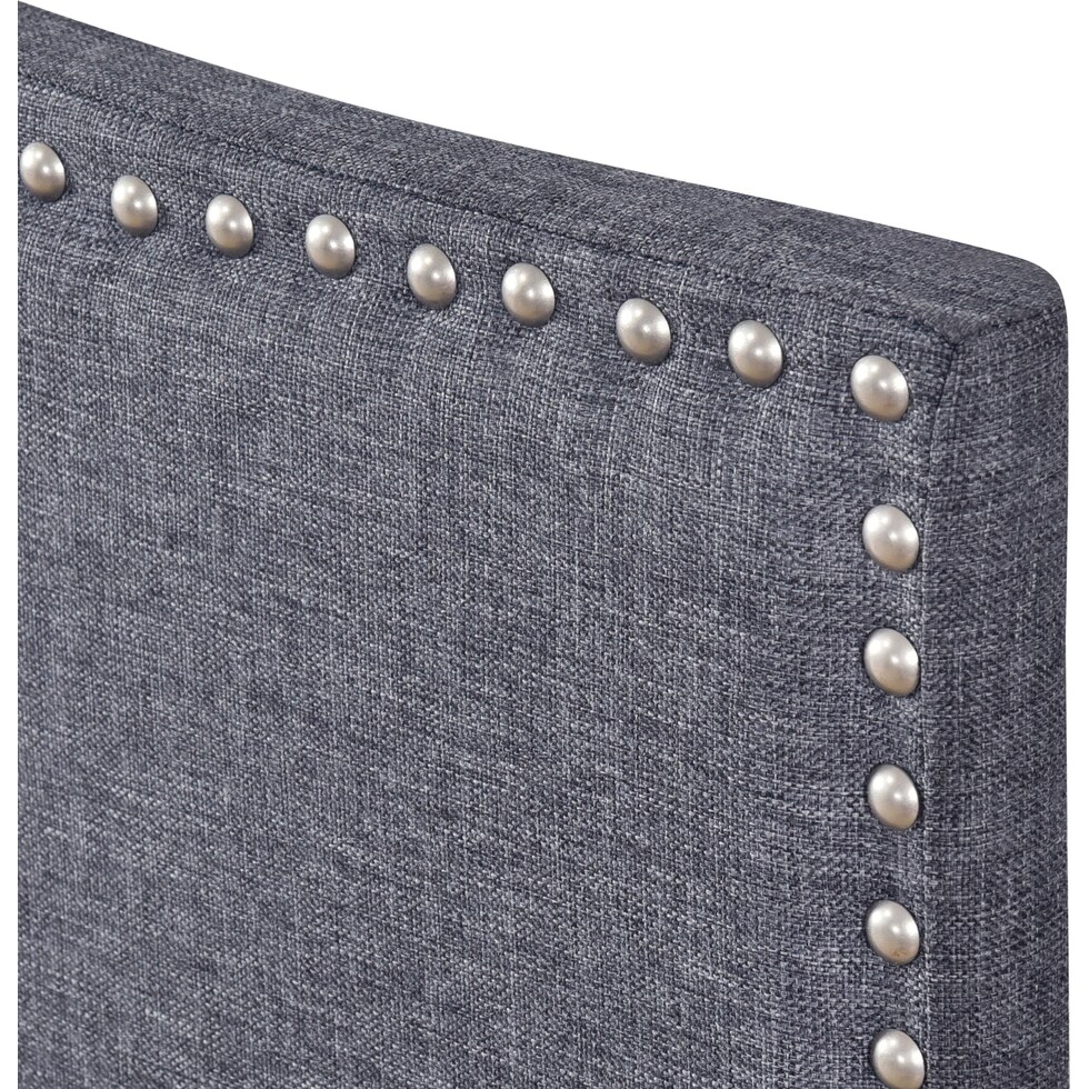 melonie gray full queen headboard   