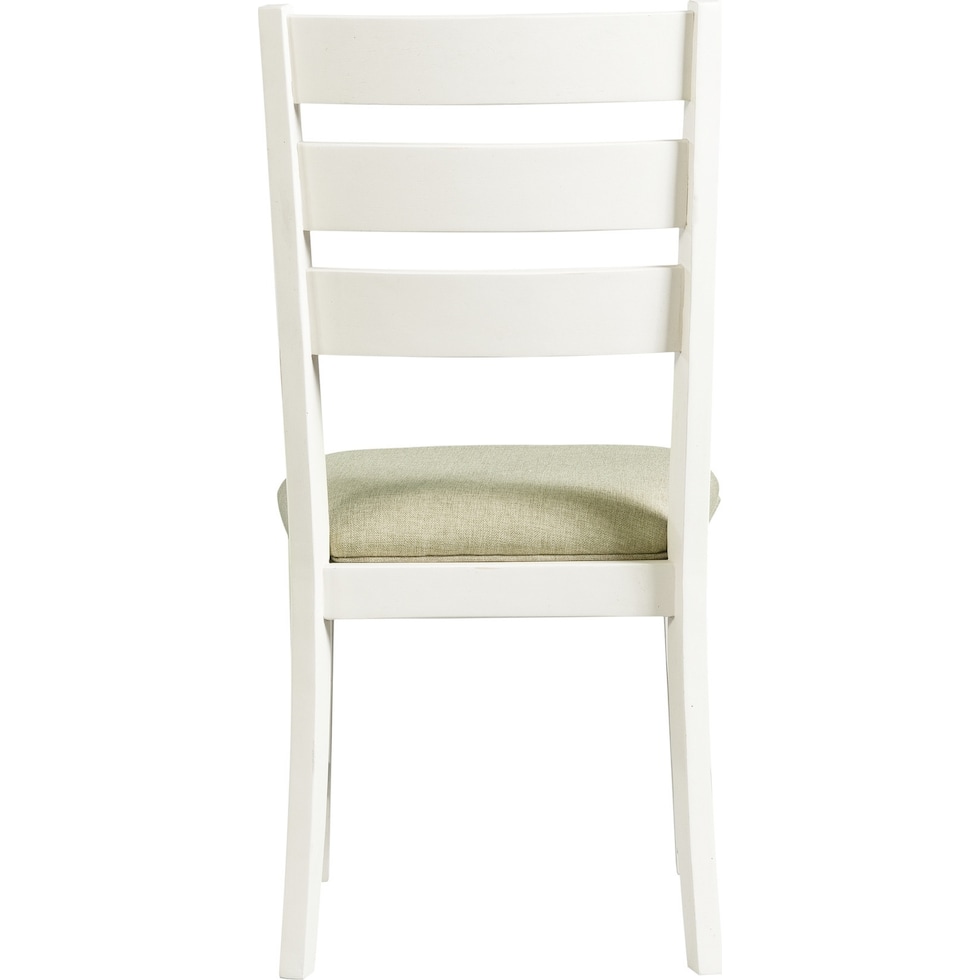 melony white dining chair   