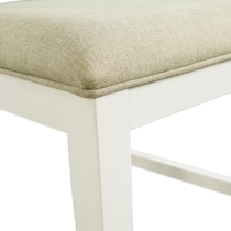 melony white dining chair   