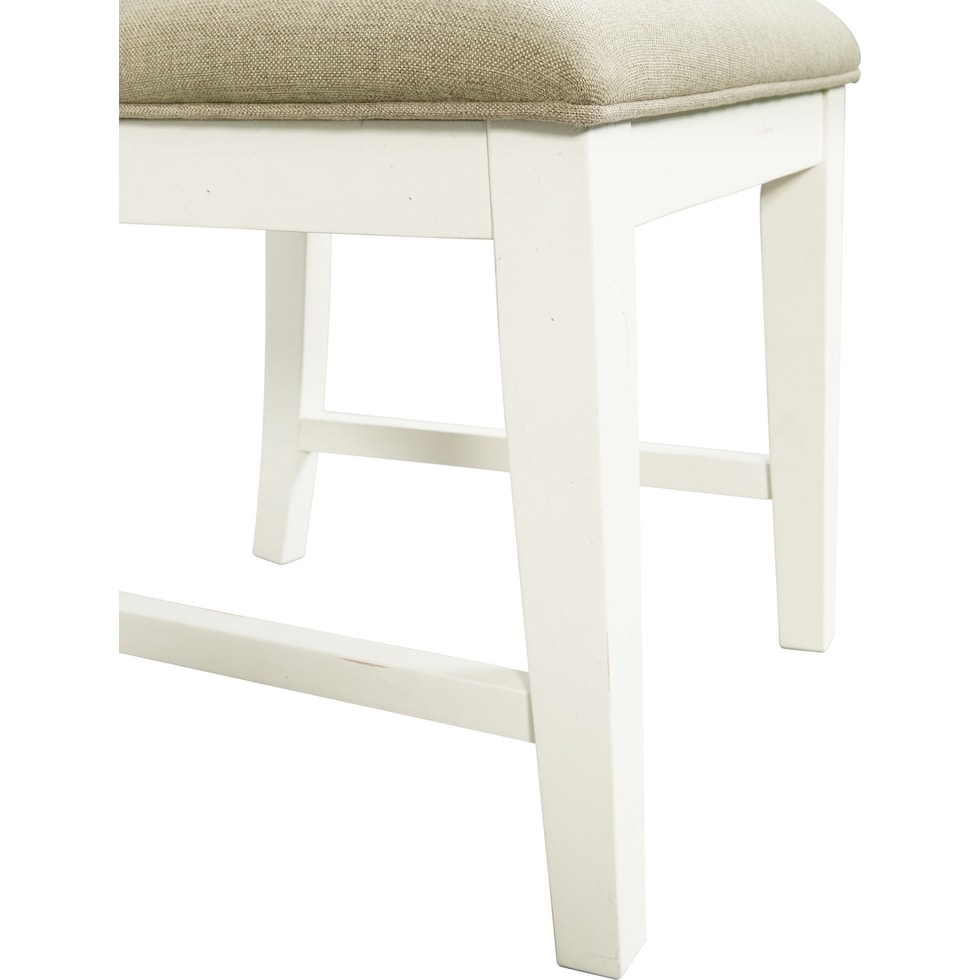 melony white dining chair   