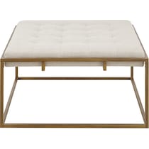 melora white coffee table   