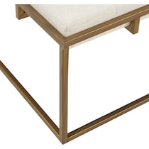 melora white coffee table   