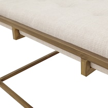 melora white coffee table   