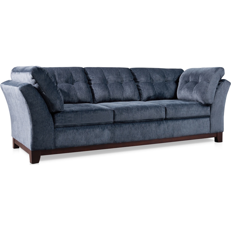 melrose blue sofa   