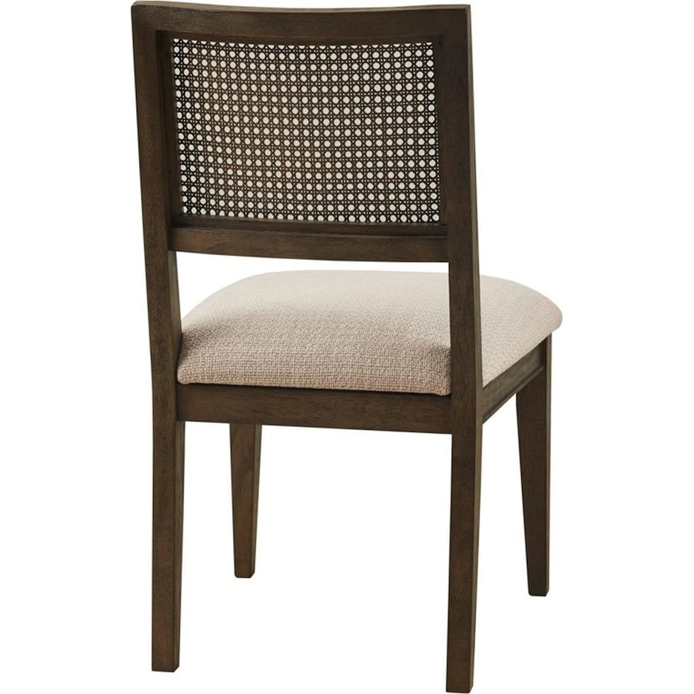 menlo dark brown dining chair   