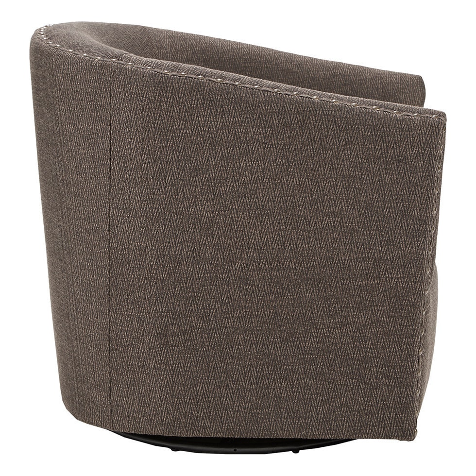 meredith dark brown accent chair   