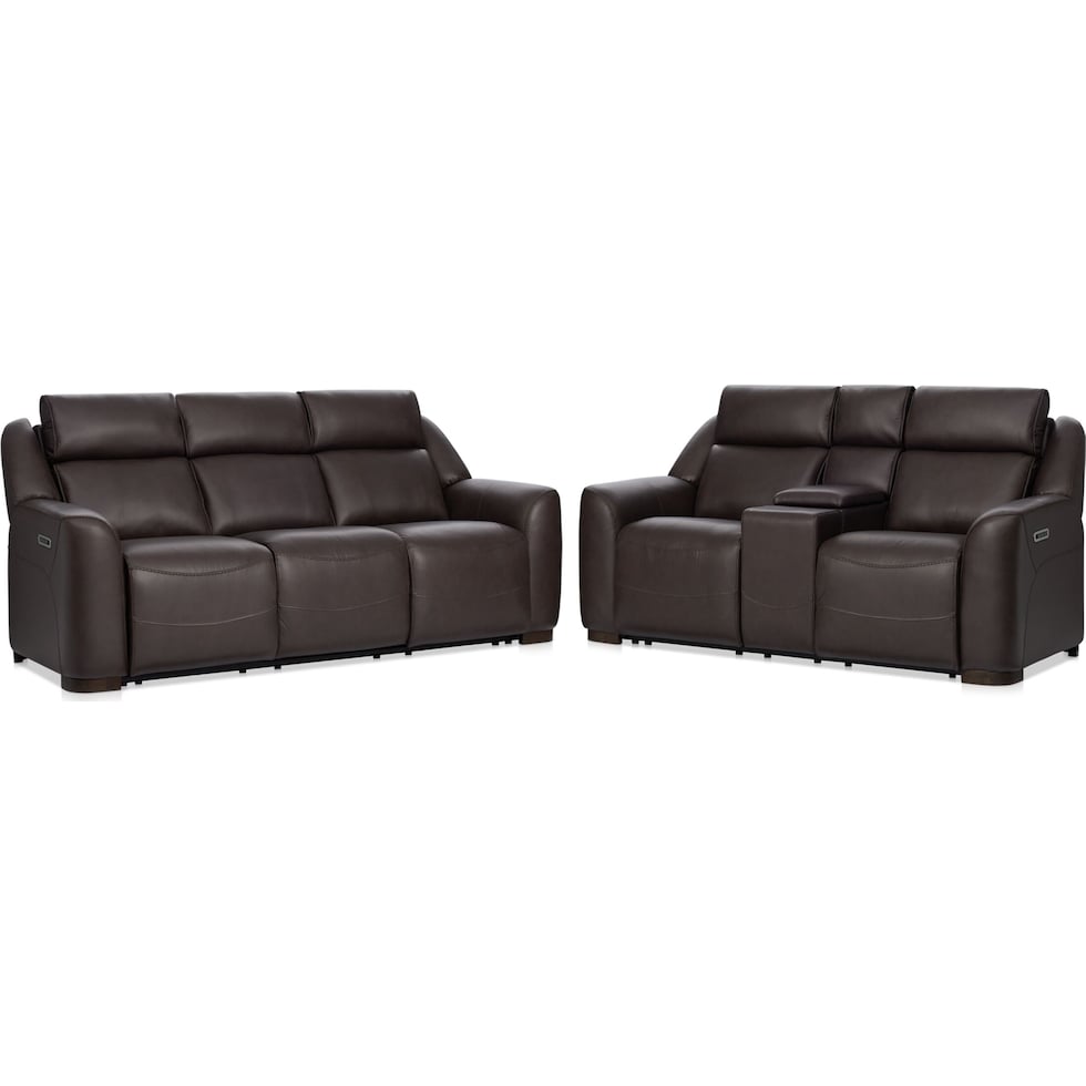 merrell dark brown  pc living room   