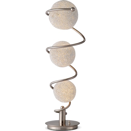 Metal Saturn Table Lamp