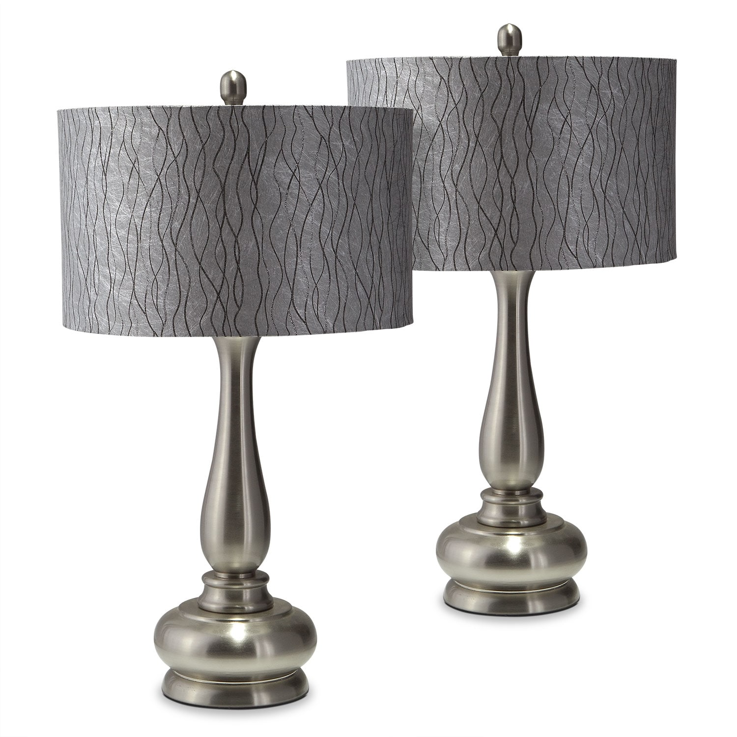 Metal Set of 2 Table Lamps | American 