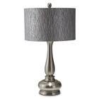 Metal Silver Table Lamp