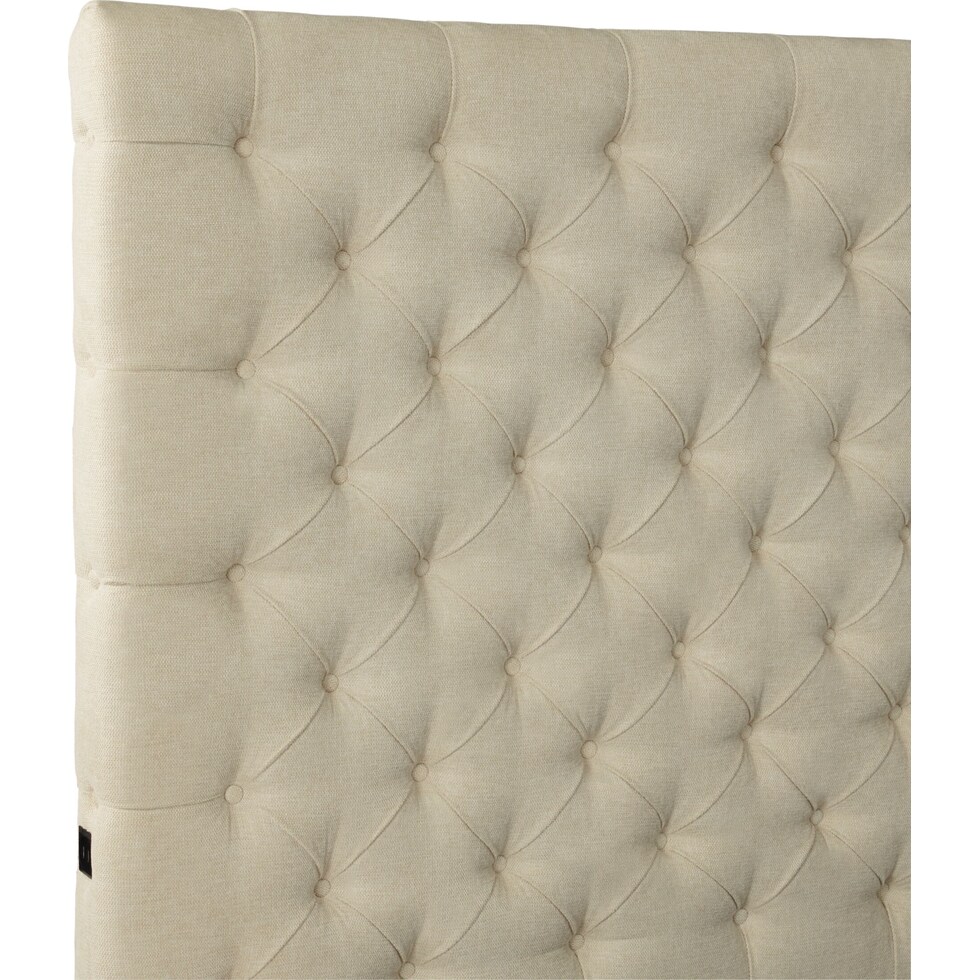 metropolis light brown king storage bed   
