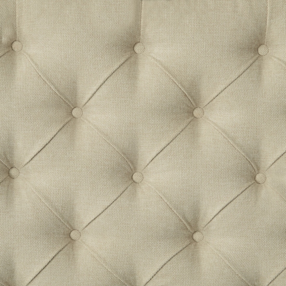 metropolis light brown king storage bed   