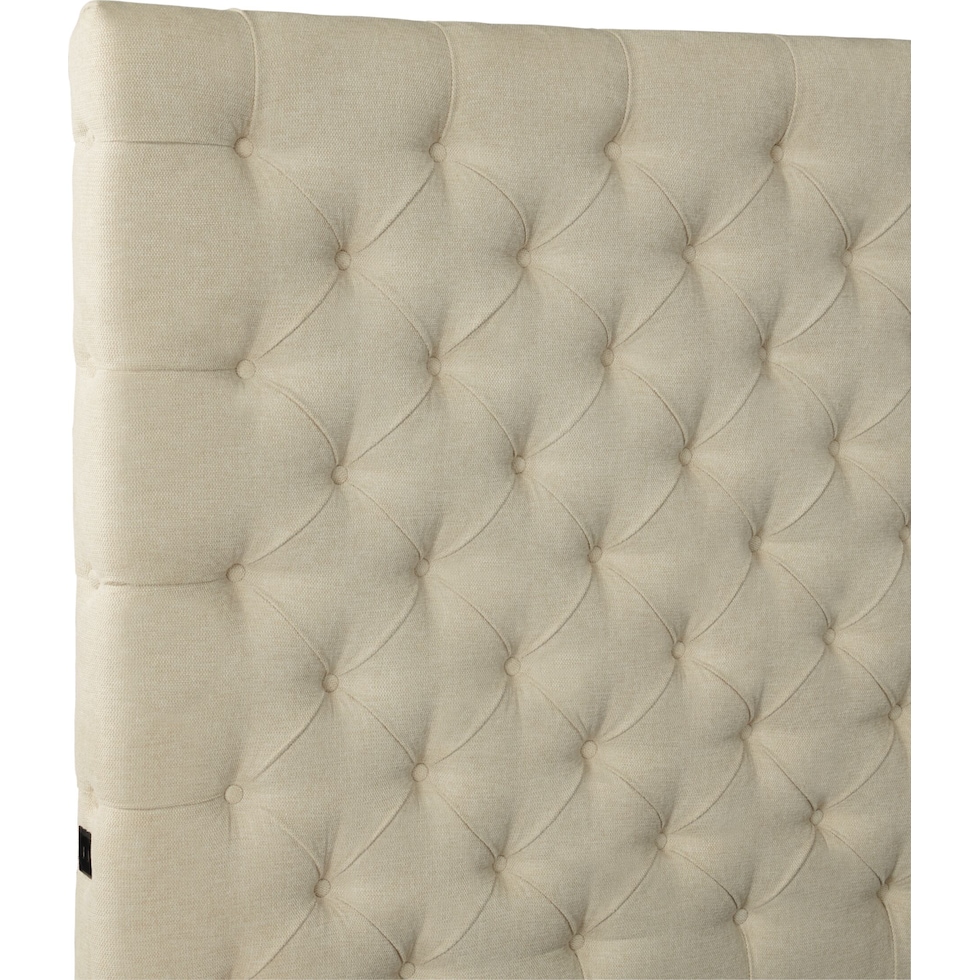metropolis light brown queen storage bed   