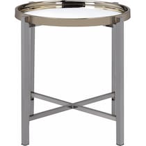 meyers gold end table   