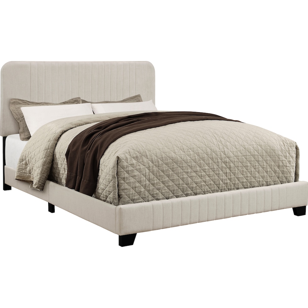 mia white queen bed   