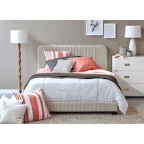 mia white queen bed   