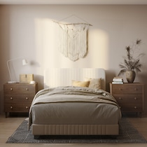 mia white queen bed   