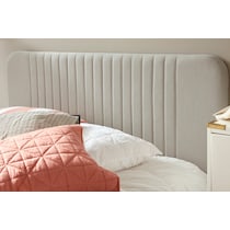 mia white queen bed   