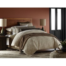 michaela green king bedding set   