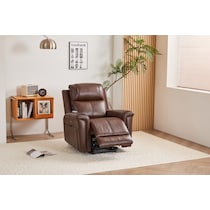 michail dark brown lift chair   