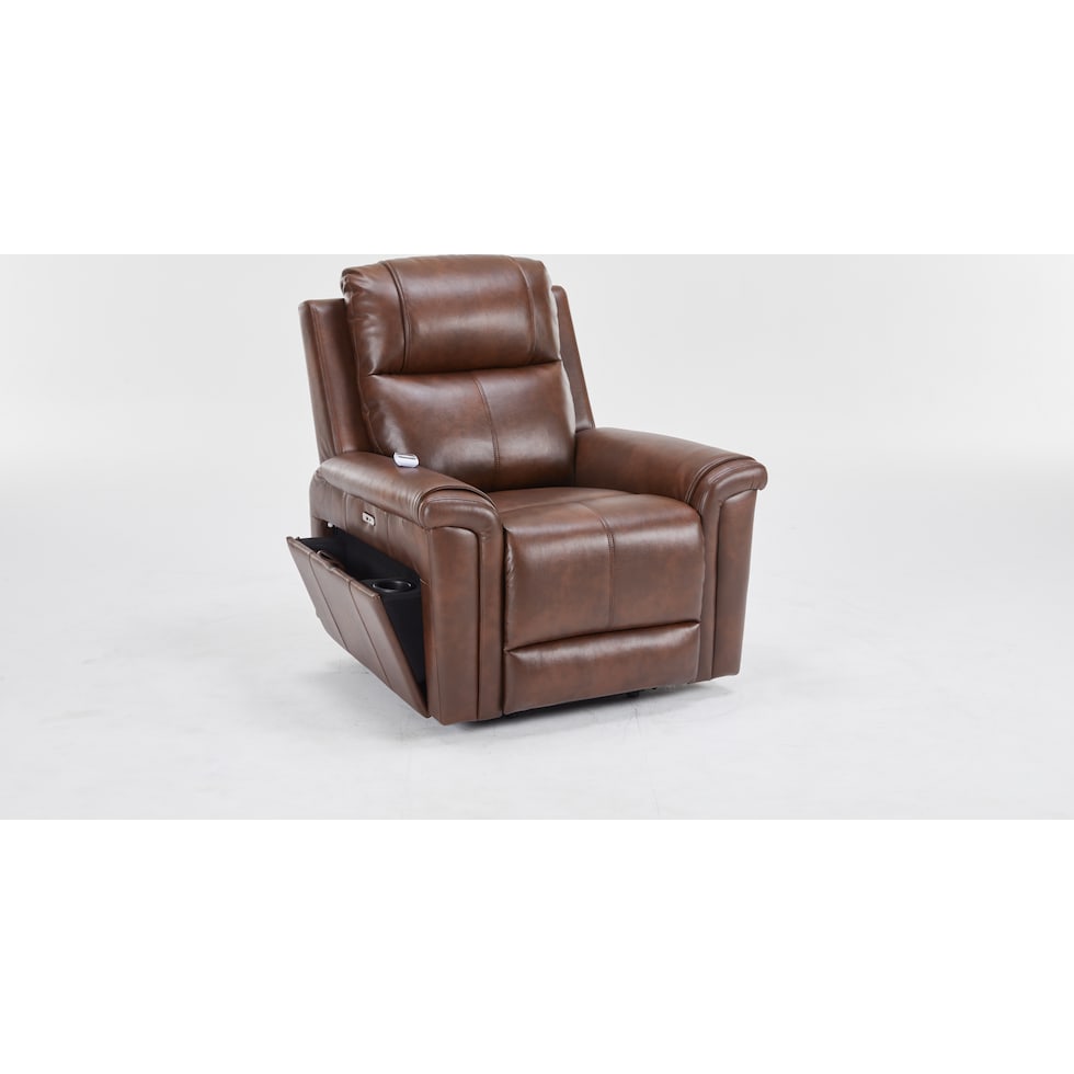 michail dark brown lift chair   
