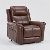 michail dark brown lift chair   