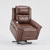 michail dark brown lift chair   