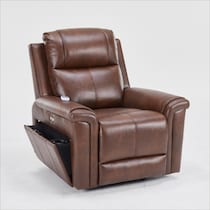 michail dark brown lift chair   