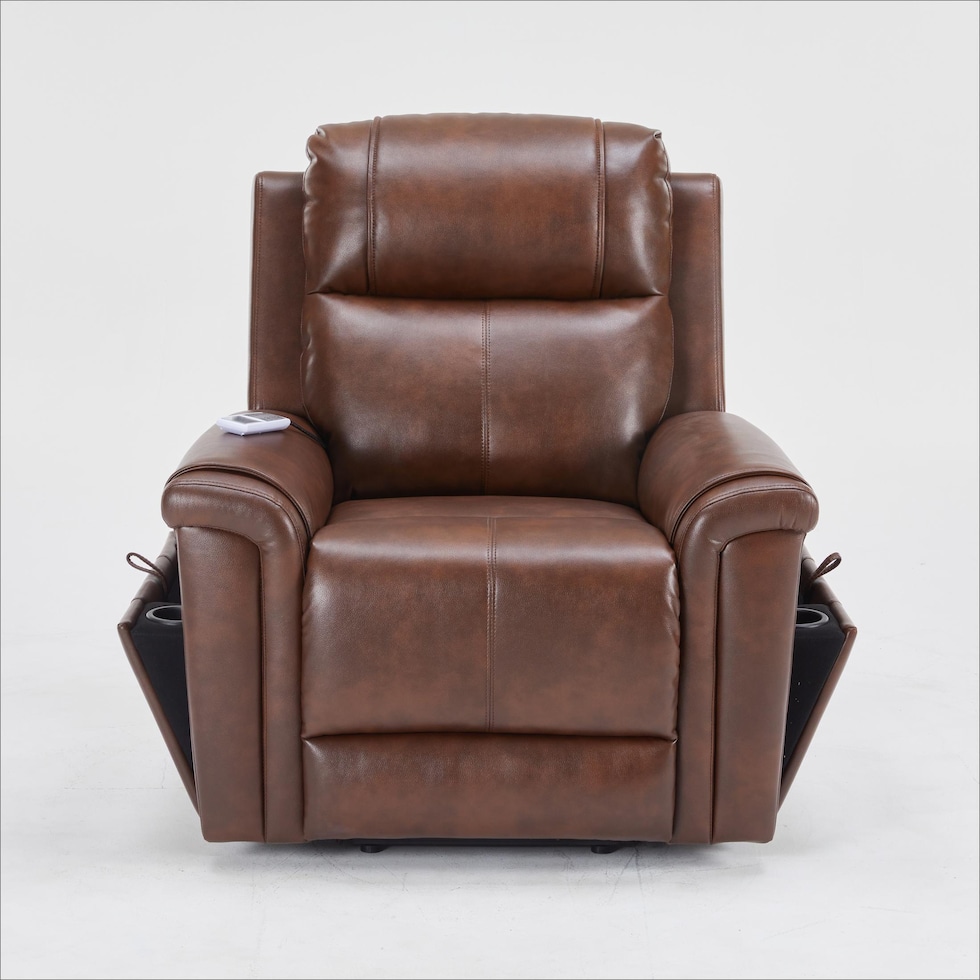 michail dark brown lift chair   