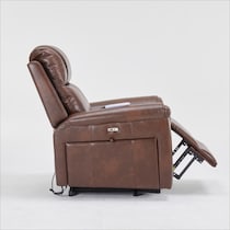 michail dark brown lift chair   